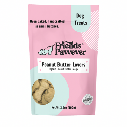 Peanut Butter Lovers - Bone Dog Treats Bag