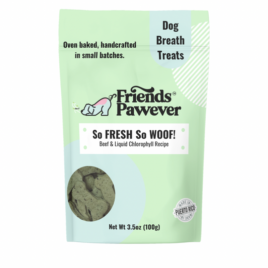So FRESH So WOOF - Breath Bone Dog Treats Bag