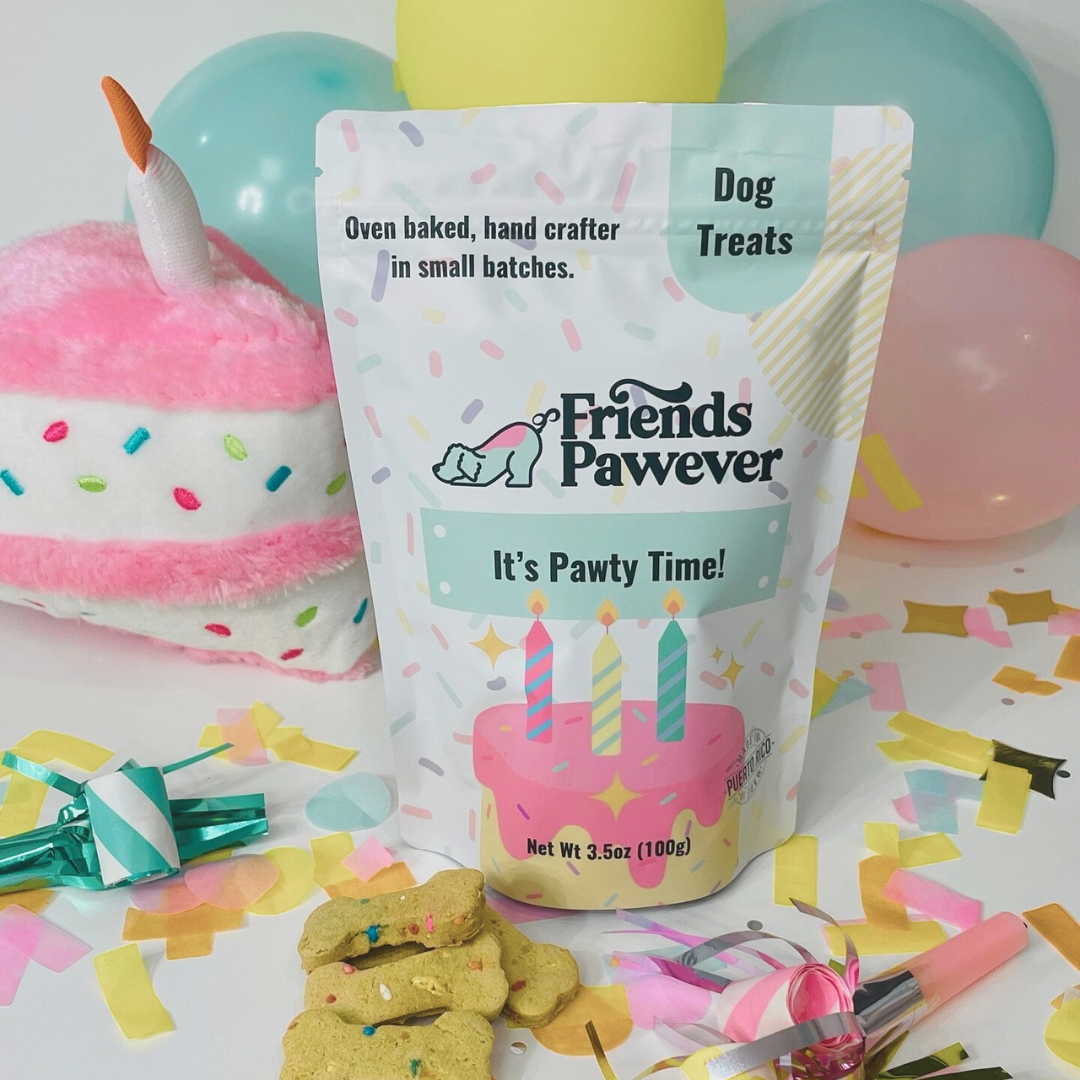 It’s Pawty Time! - Bone Dog Treats Bag