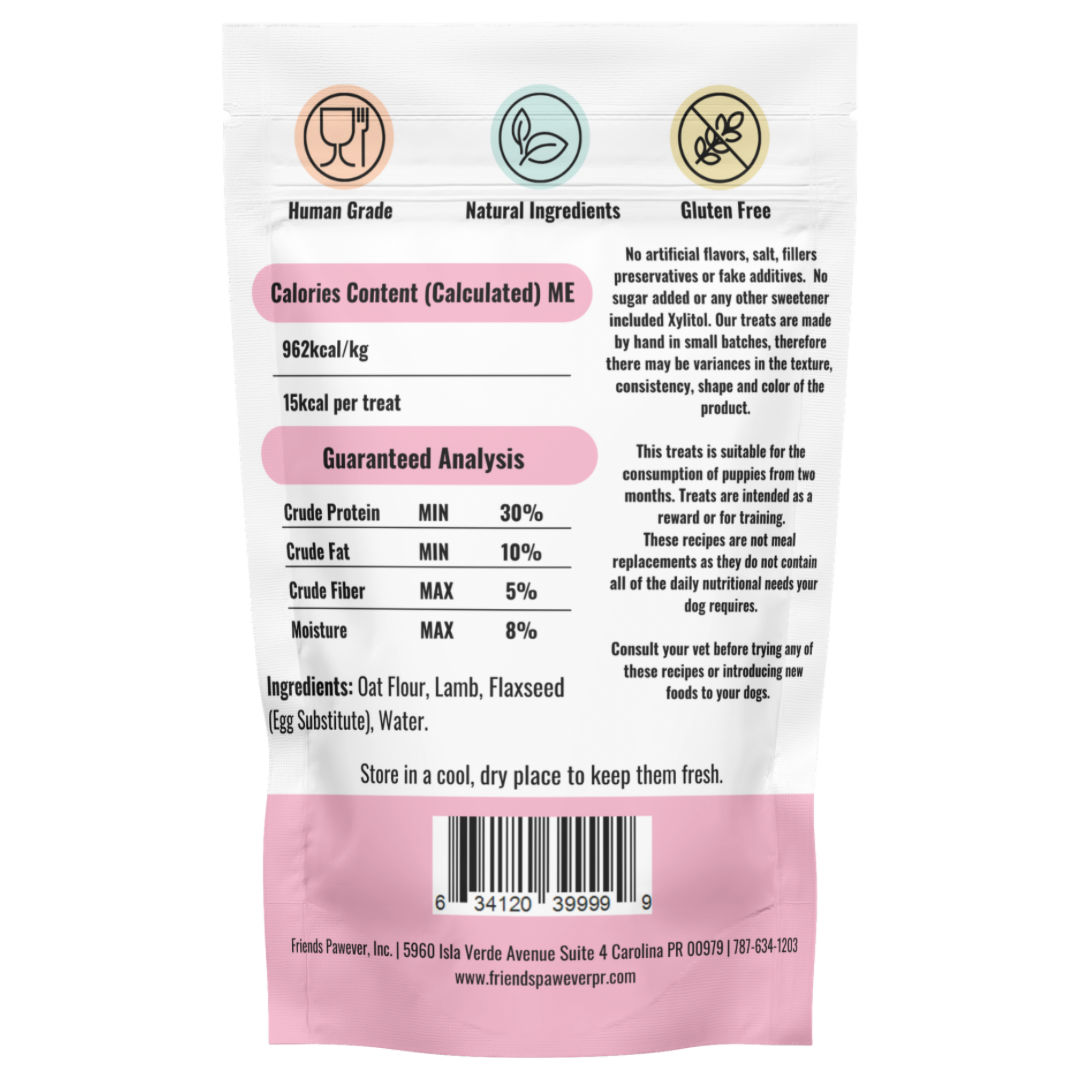 No More Allergy (Lamb) - Bone Dog Treats Bag