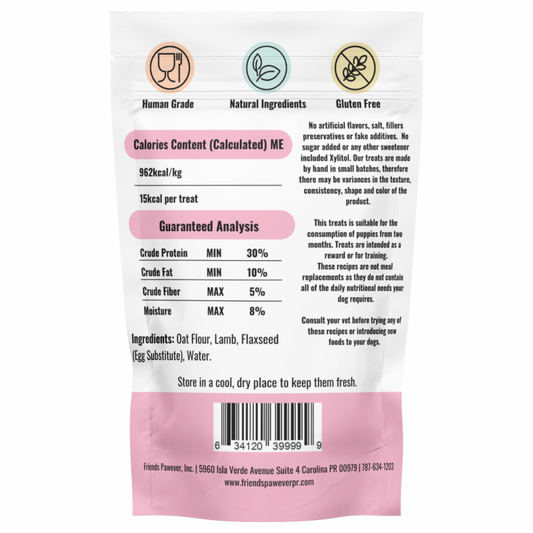 No More Allergy (Lamb) - Bone Dog Treats Bag