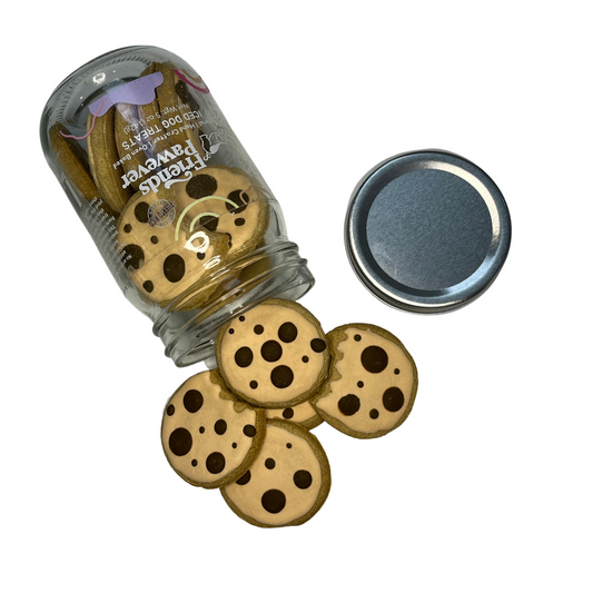Doggie Cookie Jar - Peanut Butter/Carob Dog Treats