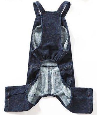 Dog Denim Jumpsuit