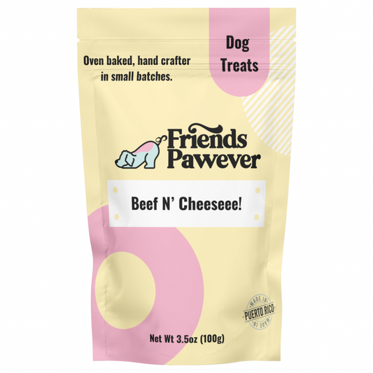 Beef N’ Cheeseee! - Bone Dog Treats Bag