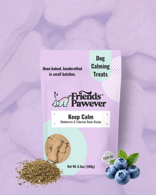 Keep Calm - Calming Bone Dog Treats Bag