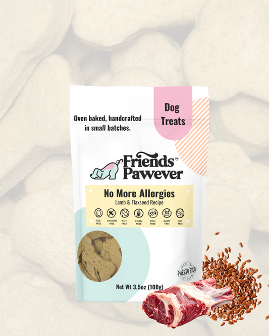 No More Allergies (Lamb) - Bone Dog Treats Bag