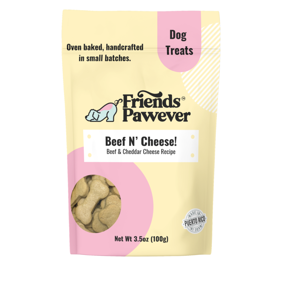Beef N’ Cheeseee! - Bone Dog Treats Bag