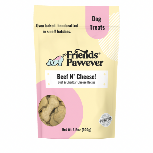 Beef N’ Cheeseee! - Bone Dog Treats Bag