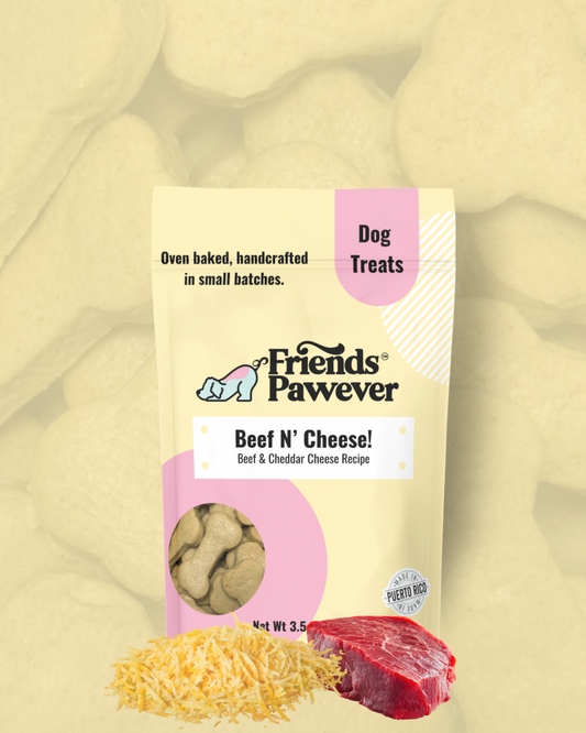 Beef N’ Cheeseee! - Bone Dog Treats Bag