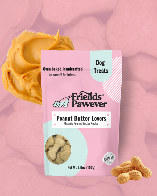 Peanut Butter Lovers - Bone Dog Treats Bag