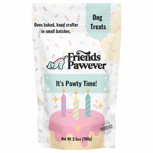 It’s Pawty Time! - Bone Dog Treats Bag