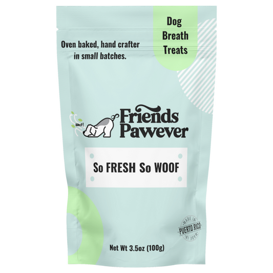 So FRESH So WOOF - Breath Bone Dog Treats Bag