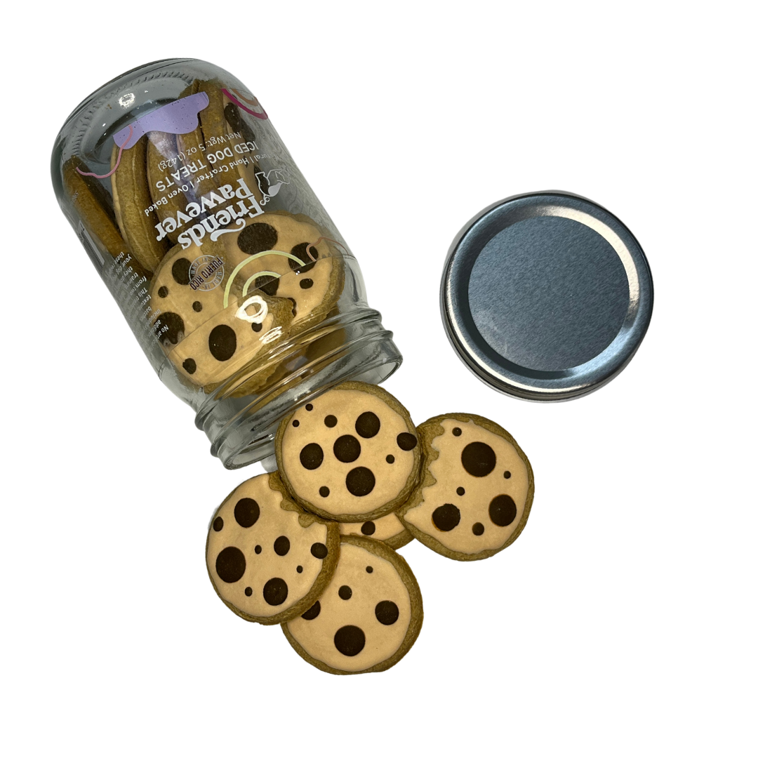 Doggie Cookie Jar - Peanut Butter/Carob Dog Treats