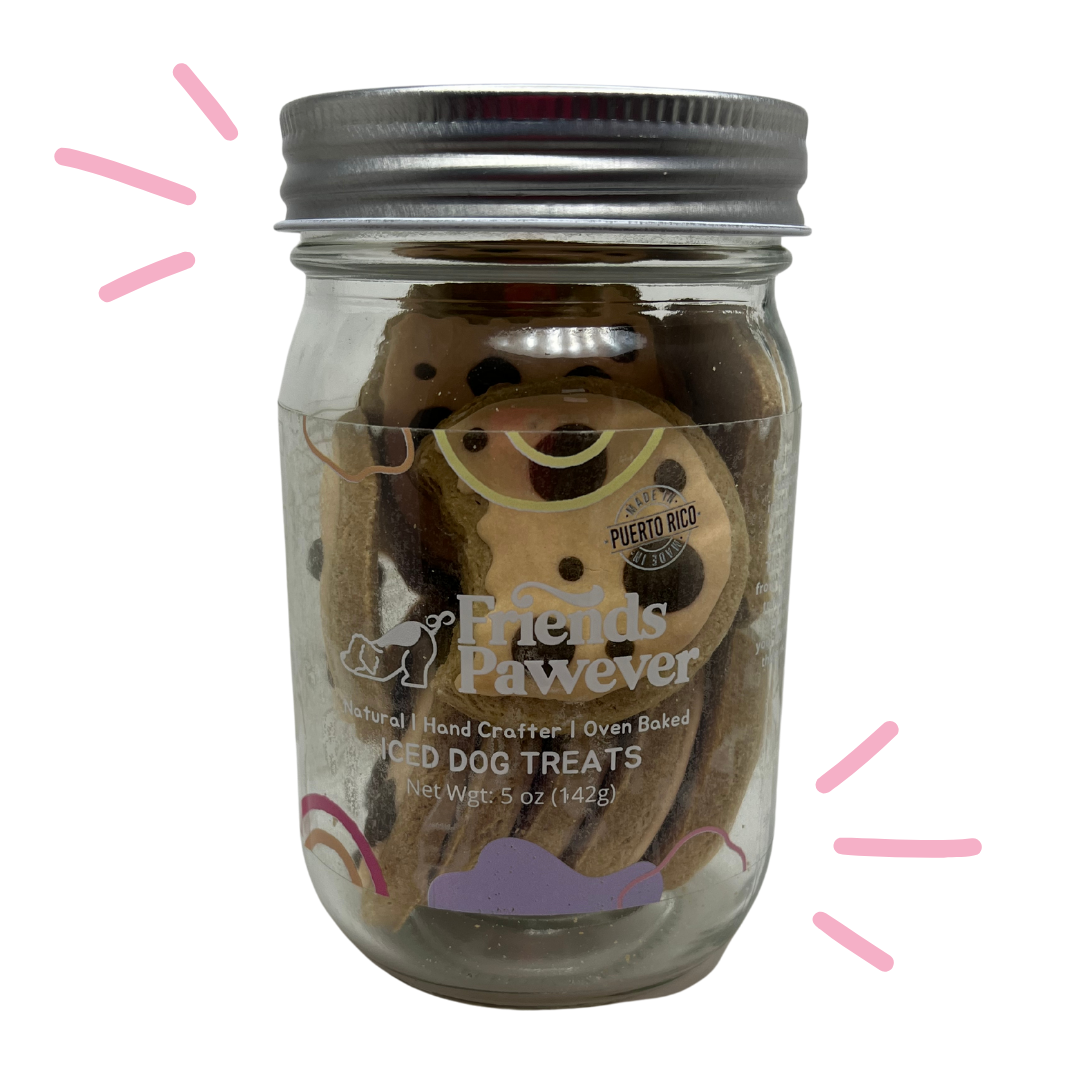 Doggie Cookie Jar - Peanut Butter/Carob Dog Treats