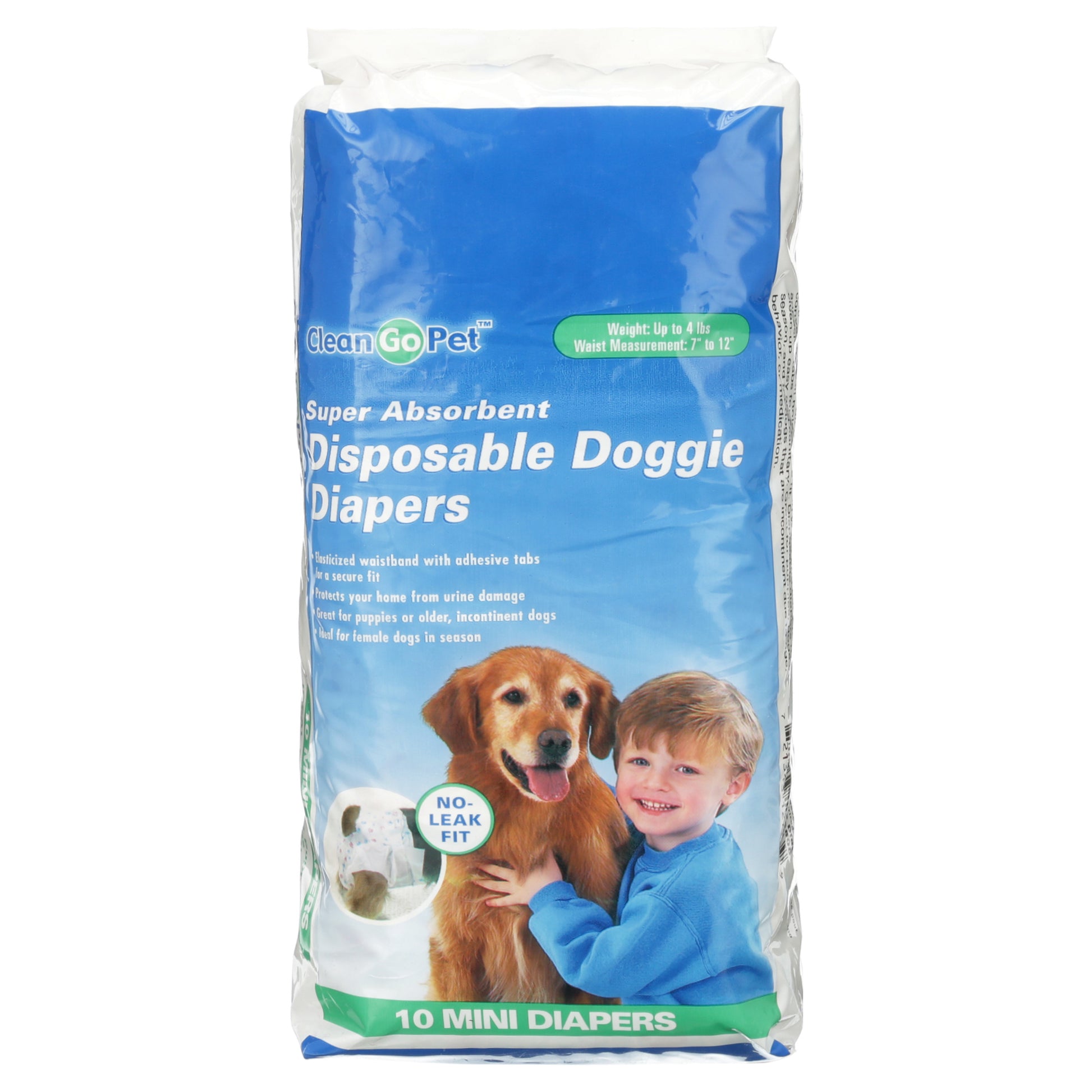 Clean Go Pet™ Disposable Doggie Diapers – Friends Pawever
